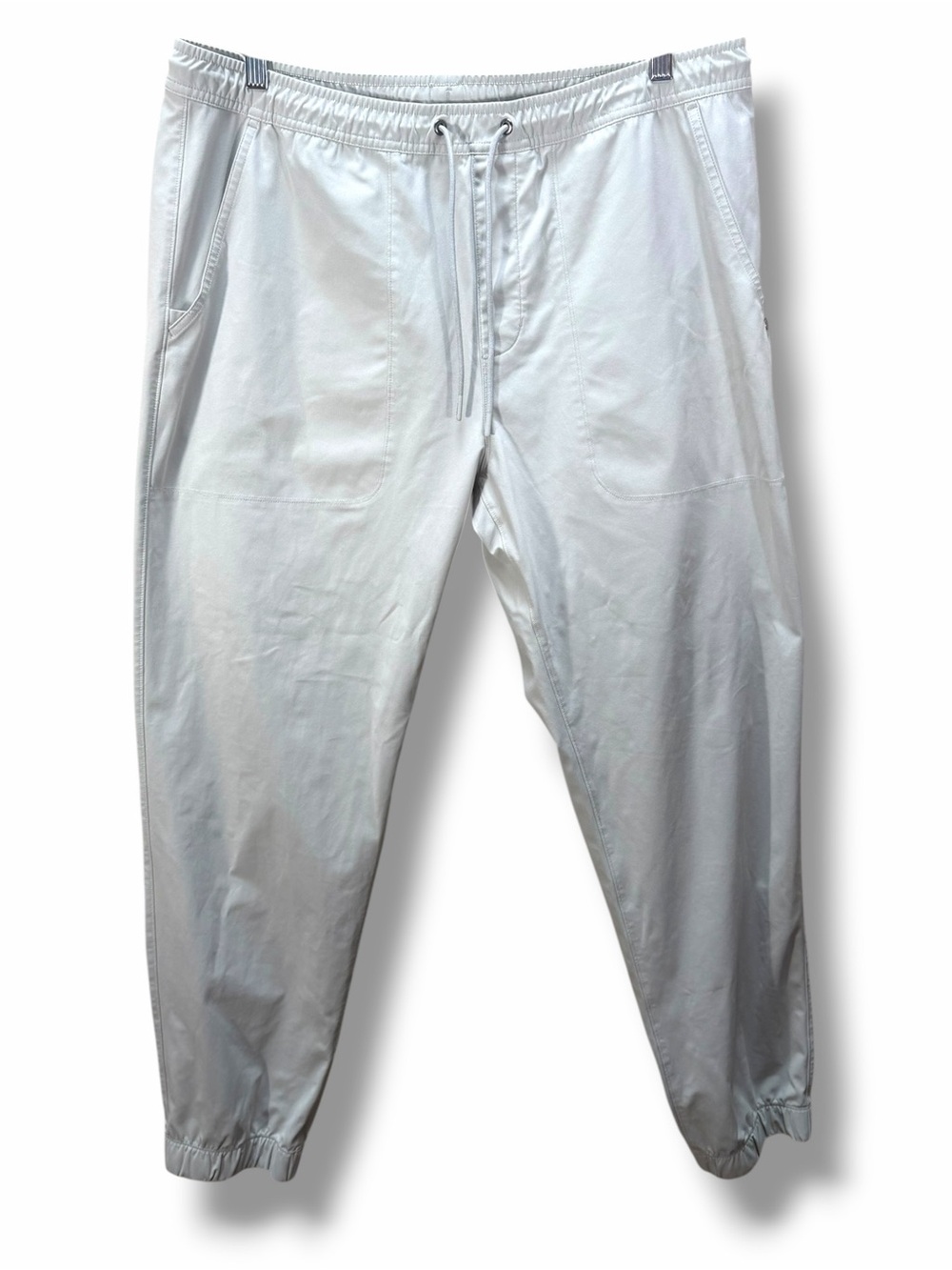 Men's Vuori Meta Jogger Bone/Ivory Pants Size XXL